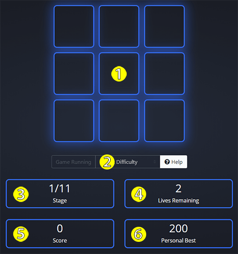 game controls layout